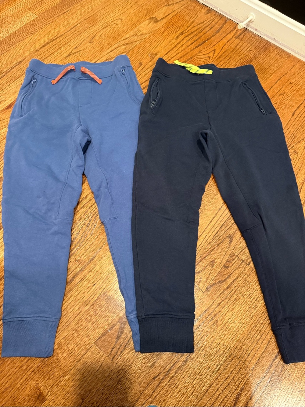 Crewcuts Kids Jogger Pants in Light Blue and Navy